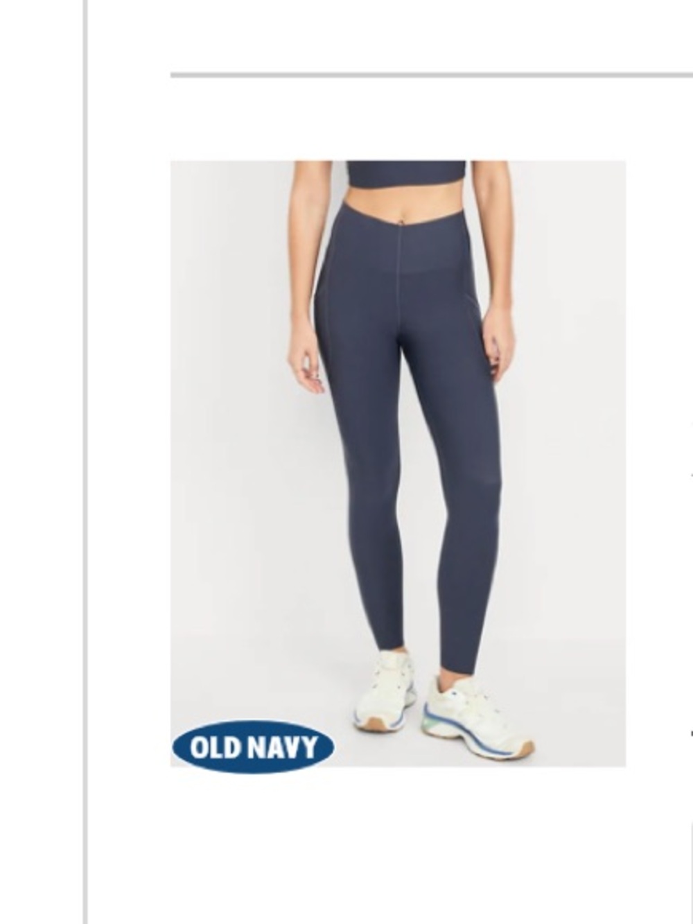 Old Navy Active Navy PowerSoft Sculpt Leggings